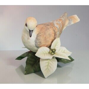 Lenox Garden Bird Collection TURTLE DOVE Figurine with COA Fine Porcelain Bird